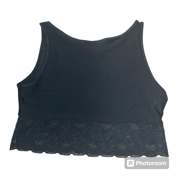 Vintage Y2K 00’s black soft stretchy top from Laurel - Picture 2 of 2